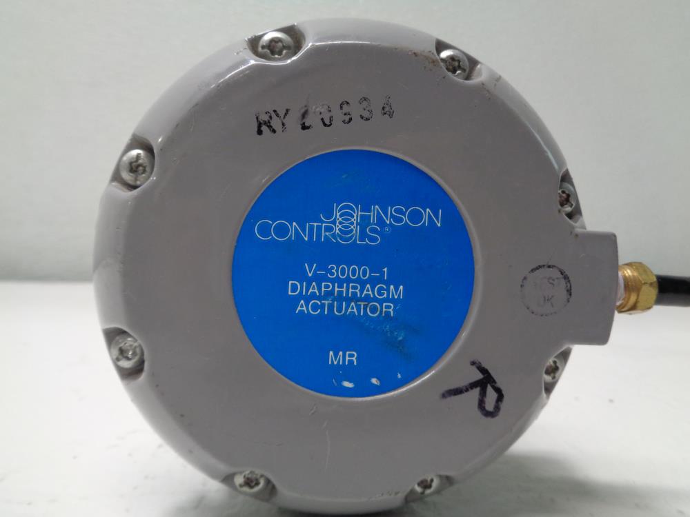 Johnson Controls 1/2" NPT 3-Way Supply Valve V-4440-1008 W/Diaphragm Actuator 
